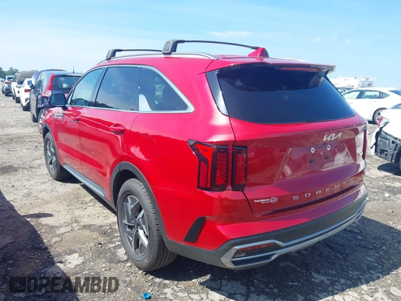2022 Kia Sorento EX with VIN KNDRH4LG2N5066429, listed as a IAAI auction lot 42653185 with 40,032 mi miles and . Bid and sale history available at DreamBid. Image 3.