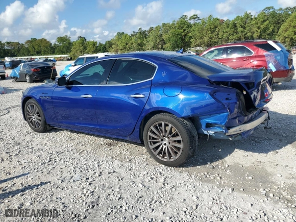 2022 Maserati Ghibli Modena Q4 with VIN ZAM57YTM9NX407288, listed as a Copart auction lot 72171734 with 23,316 mi miles and Salvage Title. Bid and sale history available at carsss.com. Image 2.