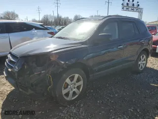 2009 Hyundai Santa Fe SE with VIN 5NMSH13E99H328349, listed as a Copart auction lot 48943815 with 227,094 mi miles and Salvage Title. Bid and sale history available at carsss.com. Image 1.