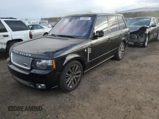 2012 Land Rover Range Rover SC Autobiography with VIN SALMP1E46CA385344, listed as a Copart auction lot 82900084 with 81,267 mi miles and Clean title. Bid and sale history available at DreamBid. Image 1.