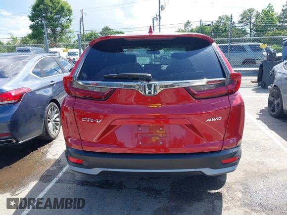 2021 Honda CR-V EX-L with VIN 5J6RW2H86MA003121, listed as a IAAI auction lot 42232716 with 53,747 mi miles and . Bid and sale history available at DreamBid. Image 16.