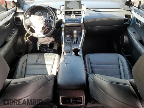 2015 Lexus NX 200t with VIN JTJYARBZ0F2004365, listed as a Copart auction lot 55886135 with 80,414 mi miles and Salvage title. Bid and sale history available at DreamBid. Image 8.