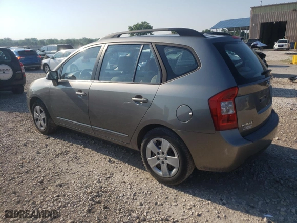 2009 Kia Rondo LX Base with VIN KNAFG528697282779, listed as a Copart auction lot 58926614 with 115,355 mi miles and Salvage Title. Bid and sale history available at carsss.com. Image 2.