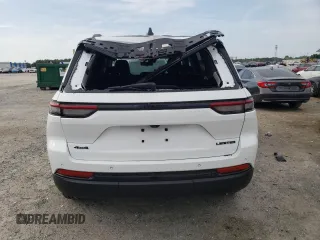 2023 Jeep Grand Cherokee Limited with VIN 1C4RJHBG2P8910144, listed as a Copart auction lot 57204435 with 18,016 mi miles and Salvage title. Bid and sale history available at DreamBid. Image 6.