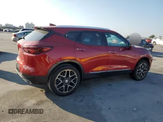 2023 Chevrolet Blazer Premier z VIN 3GNKBFRS4PS131033, wystawiony jako Copart lot #74220884 z przebiegiem 62 mil mil oraz Szkoda całkowita • Salvage title. Historia ofert i sprzedaży dostępna na DreamBid. Obrazek 5.