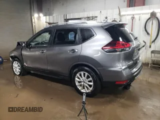 2020 Nissan Rogue S with VIN JN8AT2MV4LW109497, listed as a Copart auction lot 46828255 with 75,407 mi miles and Salvage Title. Bid and sale history available at carsss.com. Image 2.