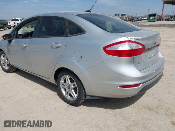 2019 Ford Fiesta SE with VIN 3FADP4BJ8KM127675, listed as a IAAI auction lot 41738931 with 38,573 mi miles. Bid and sale history available at carsss.com. Image 3.
