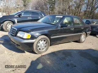 2000 Mercedes-Benz C 230/260/280/320 with VIN WDBHA29GXYA865929, listed as a Copart auction lot 86994684 with 131,024 mi miles and Salvage Title. Bid and sale history available at carsss.com. Image 1.