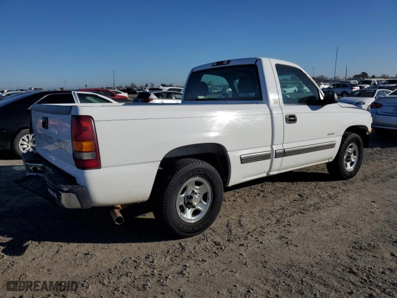 2002 Chevrolet Silverado 1500 LS with VIN 1GCEC14V42Z193471, listed as a Copart auction lot 88780995 with 103,793 mi miles and Salvage Title. Bid and sale history available at carsss.com. Image 3.
