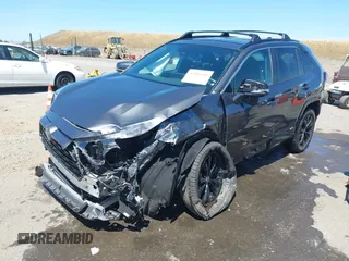 2022 Toyota RAV4 Hybrid SE with VIN 4T3T6RFV1NU068121, listed as a IAAI auction lot 42304467 with Not provided miles and . Bid and sale history available at DreamBid. Image 17.