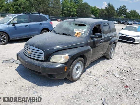2009 Chevrolet HHR 1LT z VIN 3GNCA23B29S549151, wystawiony jako Copart lot #61836635 z przebiegiem Nie podano mil oraz Szkoda całkowita • Salvage title. Historia ofert i sprzedaży dostępna na DreamBid. Obrazek 1.