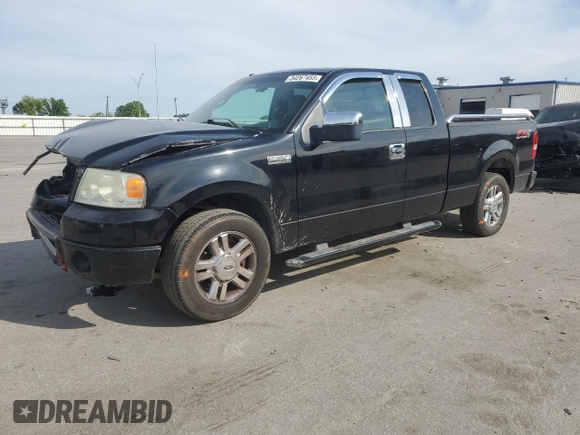 2008 Ford F-150 XL with VIN 1FTPX12V08KC11367, listed as a Copart auction lot 54267455 with 144,631 mi miles and Salvage title. Bid and sale history available at DreamBid. Image 1.