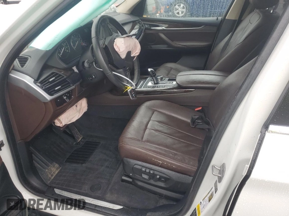 2014 BMW X5 xDrive35i with VIN 5UXKR0C50E0K42458, listed as a Copart auction lot 52069455 with 146,602 mi miles and Salvage Title. Bid and sale history available at carsss.com. Image 7.