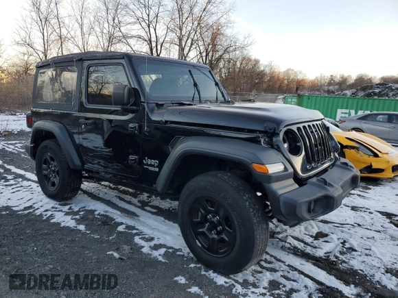 2021 Jeep Wrangler 80th Anniversary with VIN 1C4GJXANXMW638080, listed as a Copart auction lot 86476294 with 37,239 mi miles and Salvage Title. Bid and sale history available at DreamBid. Image 4.