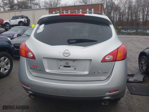 2009 Nissan Murano SL with VIN JN8AZ18W19W115424, listed as a IAAI auction lot 41813399 with 146,268 mi miles. Bid and sale history available at carsss.com. Image 16.