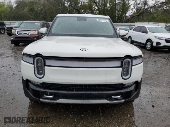 2023 Rivian R1T Adventure with VIN 7FCTGAAA2PN021915, listed as a Copart auction lot 46351415 with Not Provided miles and Non Repairable. Bid and sale history available at carsss.com. Image 5.