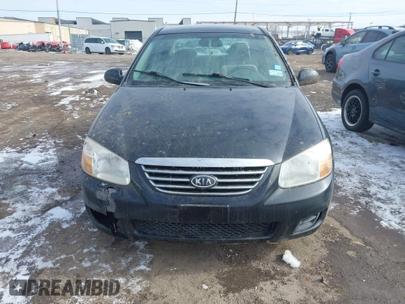 2007 Kia Spectra EX with VIN KNAFE122X75454914, listed as a IAAI auction lot 41711981 with 179,382 mi miles. Bid and sale history available at carsss.com. Image 12.