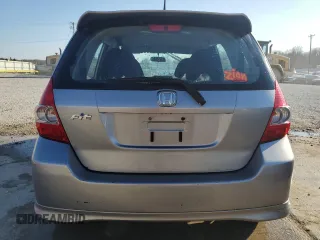 2007 Honda Fit Sport with VIN JHMGD38687S067651, listed as a Copart auction lot 46173555 with 170,784 mi miles and Salvage Title. Bid and sale history available at carsss.com. Image 6.