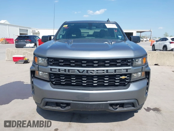 2020 Chevrolet Silverado 1500 Custom with VIN 3GCPWBEH0LG230256, listed as a IAAI auction lot 41883052 with 120,177 mi miles. Bid and sale history available at carsss.com. Image 12.
