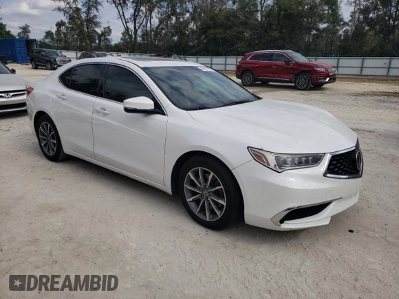 2019 Acura TLX w/Technology Pkg with VIN 19UUB1F56KA000104, listed as a Copart auction lot 44227915 with 95,356 mi miles and Salvage Title. Bid and sale history available at carsss.com. Image 4.