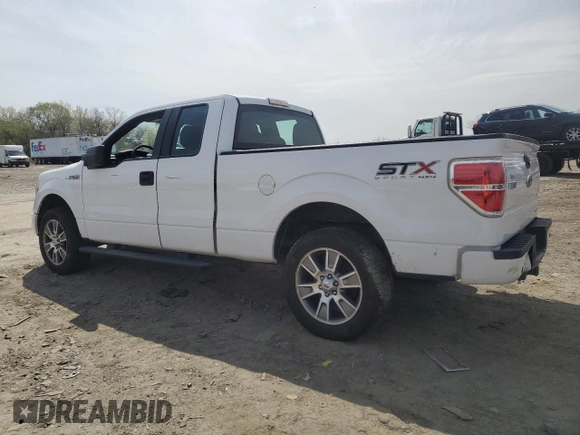 2014 Ford F-150 XL with VIN 1FTEX1EM2EKF50279, listed as a Copart auction lot 51327075 with 139,378 mi miles and Salvage Title. Bid and sale history available at carsss.com. Image 2.