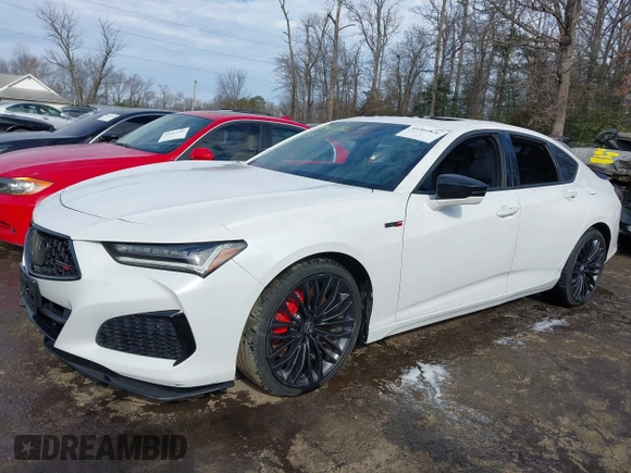 2022 Acura TLX Type S with VIN 19UUB7F00NA000479, listed as a IAAI auction lot 41564826 with 94,162 mi miles and . Bid and sale history available at DreamBid. Image 6.