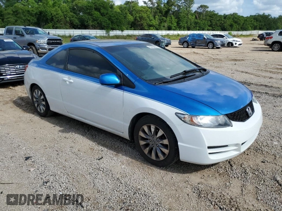 2009 Honda Civic EX with VIN 2HGFG12819H503951, listed as a Copart auction lot 53700325 with 227,731 mi miles and Salvage Title. Bid and sale history available at DreamBid. Image 4.
