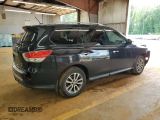 2016 Nissan Pathfinder SV z VIN 5N1AR2MM1GC644808, wystawiony jako Copart lot #56717085 z przebiegiem Nie podano mil oraz Szkoda całkowita • Salvage title. Historia ofert i sprzedaży dostępna na DreamBid. Obrazek 3.