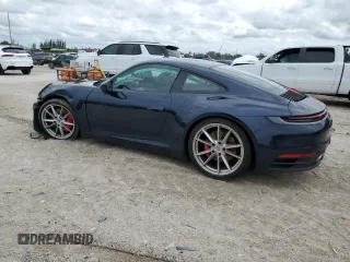 2020 Porsche 911 Carrera S with VIN WP0AB2A98LS226271, listed as a Copart auction lot 52161985 with 0 mi miles and Salvage Title. Bid and sale history available at carsss.com. Image 2.
