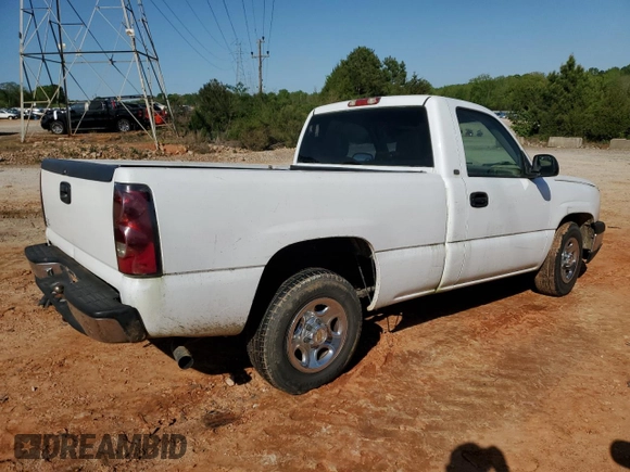2004 Chevrolet Silverado 1500 LS with VIN 1GCEC14V14Z290940, listed as a Copart auction lot 52427055 with 74,745 mi miles and Salvage Title. Bid and sale history available at carsss.com. Image 3.
