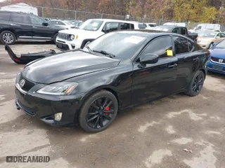 2006 Lexus IS 350 Auto with VIN JTHBE262065005370, listed as a IAAI auction lot 40875520 with 190,226 mi miles. Bid and sale history available at carsss.com. Image 2.