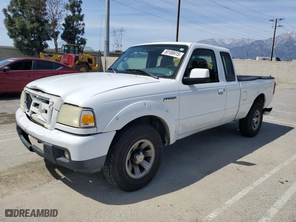 2006 Ford Ranger STX with VIN 1FTYR44U96PA54863, listed as a Copart auction lot 50100415 with 248,634 mi miles and Salvage Title. Bid and sale history available at carsss.com. Image 1.