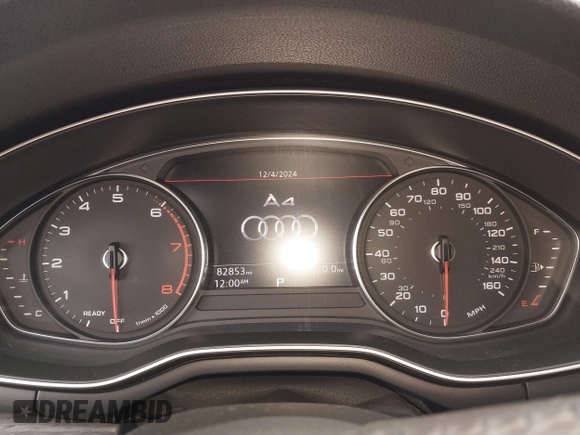 2019 Audi A4 Premium with VIN WAUGMAF48KA061335, listed as a IAAI auction lot 41275476 with 82,853 mi miles and . Bid and sale history available at DreamBid. Image 7.