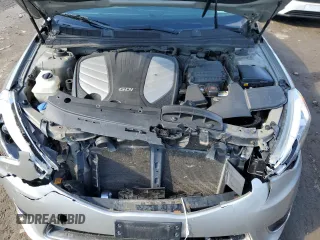 2014 Kia Cadenza Premium with VIN KNALN4D78E5139605, listed as a Copart auction lot 45453455 with 130,764 mi miles and Salvage Title. Bid and sale history available at carsss.com. Image 11.