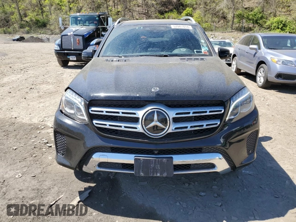 2019 Mercedes-Benz GLS 450 with VIN 4JGDF6EE9KB233854, listed as a Copart auction lot 52087014 with 46,272 mi miles and . Bid and sale history available at DreamBid. Image 5.
