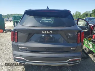 2023 Kia Sorento SX Prestige with VIN KNDRMDLH8P5210542, listed as a Copart auction lot 57473485 with 15,495 mi miles and Salvage title. Bid and sale history available at DreamBid. Image 6.