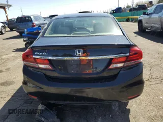 2015 Honda Civic LX with VIN 19XFB2F52FE291037, listed as a Copart auction lot 52035985 with 68,077 mi miles and Clean Title. Bid and sale history available at carsss.com. Image 6.