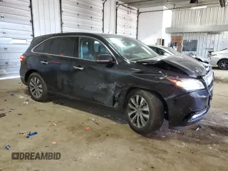 2014 Acura MDX Technology with VIN 5FRYD4H48EB021045, listed as a Copart auction lot 56989335 with 225,400 mi miles and Non repairable. Bid and sale history available at DreamBid. Image 4.