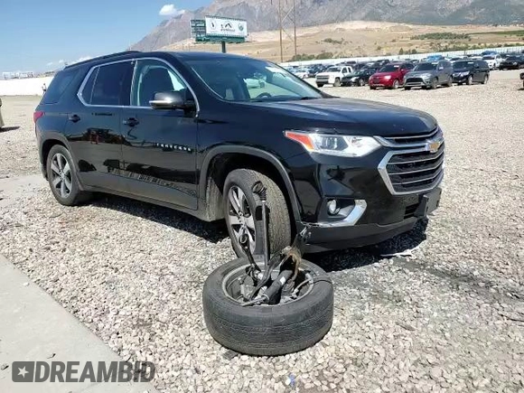 2019 Chevrolet Traverse LT Leather with VIN 1GNEVHKWXKJ250566, listed as a Copart auction lot 62493503 with 50,808 mi miles. Bid and sale history available at carsss.com. Image 10.