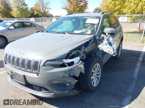 2020 Jeep Cherokee Latitude Plus with VIN 1C4PJLLB1LD628267, listed as a IAAI auction lot 40608071 with 101,491 mi miles. Bid and sale history available at carsss.com. Image 6.