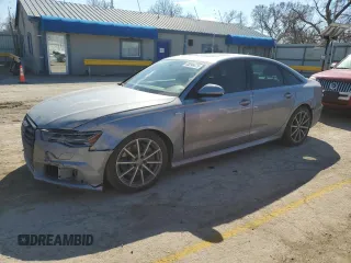 2017 Audi A6 Premium Plus z VIN WAUF2AFC6HN063031, wystawiony jako Copart lot #48296475 z przebiegiem 80 230 mil mil oraz Szkody całkowita. Historia ofert i sprzedaży dostępna na DreamBid. Obrazek 1.