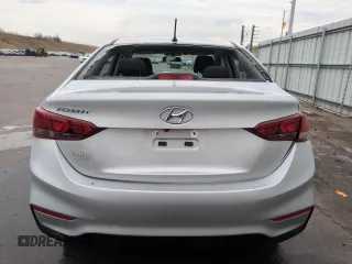2022 Hyundai Accent SE with VIN 3KPC24A61NE154863, listed as a Copart auction lot 51005035 with 63,612 mi miles and Salvage Title. Bid and sale history available at carsss.com. Image 6.