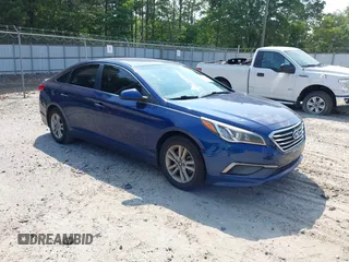2016 Hyundai Sonata SE with VIN 5NPE24AF1GH277912, listed as a IAAI auction lot 42668083 with 126,497 mi miles and . Bid and sale history available at DreamBid. Image 1.