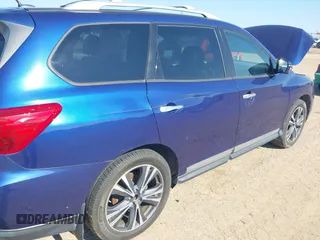 2017 Nissan Pathfinder Platinum with VIN 5N1DR2MN7HC682843, listed as a IAAI auction lot 42668614 with 86,880 mi miles and . Bid and sale history available at DreamBid. Image 6.