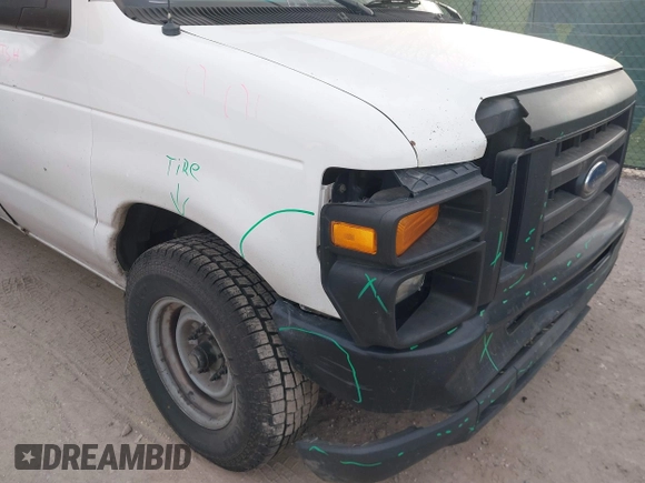 2011 Ford Econoline Cargo Commercial with VIN 1FTNE2EL6BDB25697, listed as a IAAI auction lot 41358472 with 384,517 mi miles. Bid and sale history available at carsss.com. Image 11.