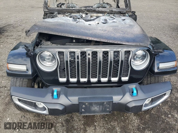 2023 Jeep Wrangler Sahara с VIN 1C4JJXP6XPW542086, выставлен на аукционе Copart как лот 64209345 с пробегом Не указан миль и Списание • Salvage title. История ставок и продаж доступна на DreamBid. Изображение 12.