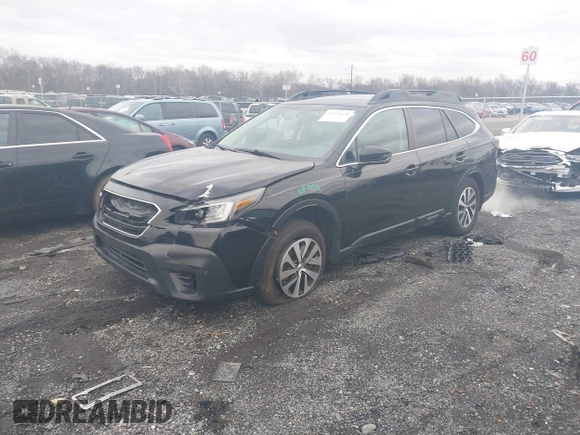 2021 Subaru Outback Premium with VIN 4S4BTADC1M3125390, listed as a IAAI auction lot 41171478 with 49,156 mi miles and . Bid and sale history available at DreamBid. Image 2.