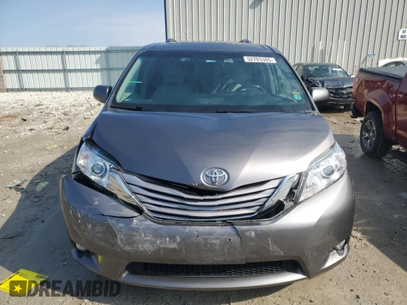 2015 Toyota Sienna Ltd with VIN 5TDDK3DC3FS127574, listed as a Copart auction lot 52703385 with 143,544 mi miles and Clean Title. Bid and sale history available at carsss.com. Image 5.