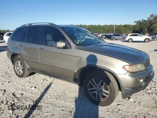2006 BMW X5 3.0i with VIN 5UXFA135X6LY39051, listed as a Copart auction lot 76053444 with 175,545 mi miles and Salvage Title. Bid and sale history available at carsss.com. Image 4.