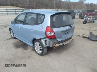 2008 Honda Fit Sport with VIN JHMGD38638S003972, listed as a IAAI auction lot 41827599 with 135,843 mi miles. Bid and sale history available at carsss.com. Image 3.